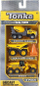 Set lodrash Tonka Trucks Diecast Construction, 3 makina pune, metal, të verdha