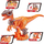 Figurë lodër dinosauri Zuru Robo Alive Dino Wars Raptor, me zë, shumëngjyrëshe