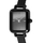 Orë për goca Daniel Wellington Quadro Mini 15x18 DW00100802, e zezë