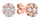 Vathё Brilio Silver Flowers EA320R
