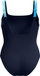 Kostum banje njëpjesësh për goca Speedo Eco New Contour Eclipse Pr, që s’e prek klori, i zi