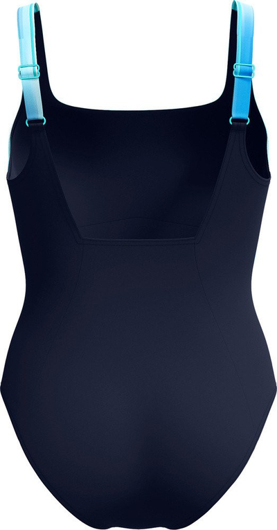 Kostum banje njëpjesësh për goca Speedo Eco New Contour Eclipse Pr, që s’e prek klori, i zi