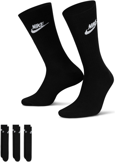Çorape Nike NK NSW Everyday Essentials DX5025 010, set 3 palë, Dri FIT, të zeza