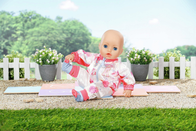 Set rrobash për kukull ZAPF CREATION Baby Annabell Active Deluxe Outdoor, 43cm, rozë