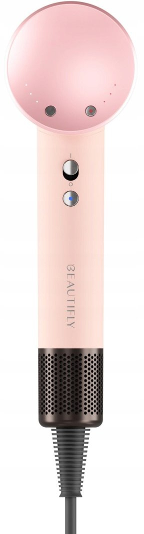 Tharëse flokësh Beautifly DryFinity Graphit, kontroll inteligjent temperature, pastrim automatik, gri