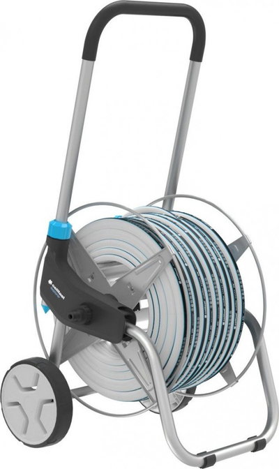 Karrocë për zorrë Cellfast Explorer Kit(55-060), 1/2", 50m, e argjendtë