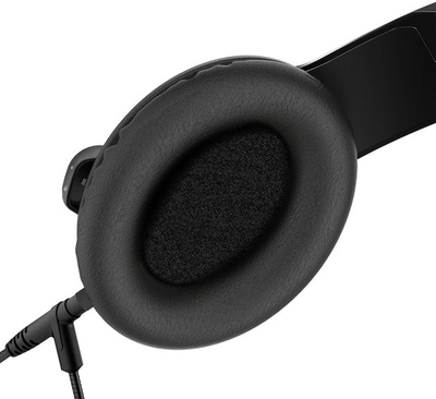 Слушалки за деца Mee Audio KidJamz KJ35, бум микрофон, ограничувач на јачина, црни