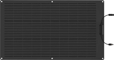 Panel diellor EcoFlow Flexible, 100W, monokristalin, i zi