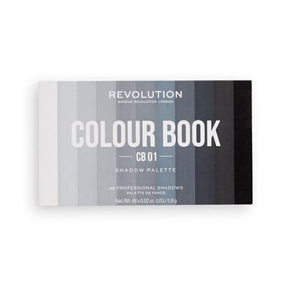 Paletë me hije për sy Revolution Color Book CB01, 38.4 g