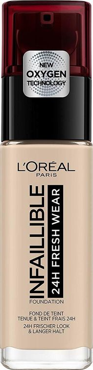 Krem pudër L'Oreal Paris Infallible 24H Fresh Wear, 15 Porcelain, 30ml