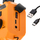 Radio portative multifunksionale me panel dielli, 1200mAh, power bank, jeshile