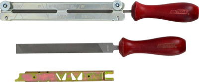 Set mprehës zinxhiri AWTOOLS, 4.8 mm, 4 copë, portokalli