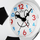 Orë tavoline MPM Quality Kickoff Timekeeper C01.4371.B, e bardhë/zezë