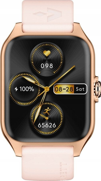 Smartwatch Garett Activity 2, me ekran 1.78\" AMOLED, Bluetooth, rozë gold