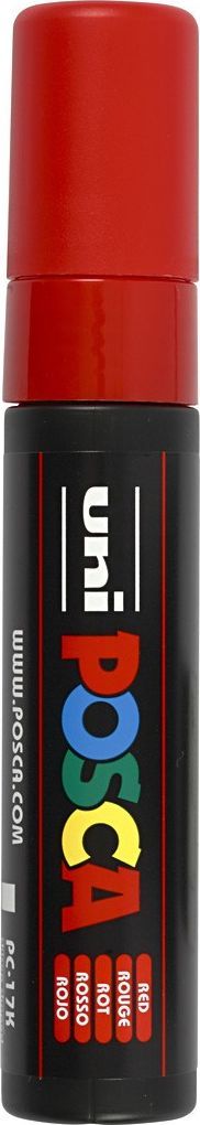 Markera Uni POSCA PC-17K Extra Bold, majë daltë, bojë me bazë uji, shumëngjyrëshe