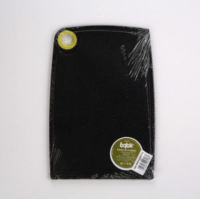 Dërrasë prerëse Boble L, 35x24cm, plastikë, e zezë