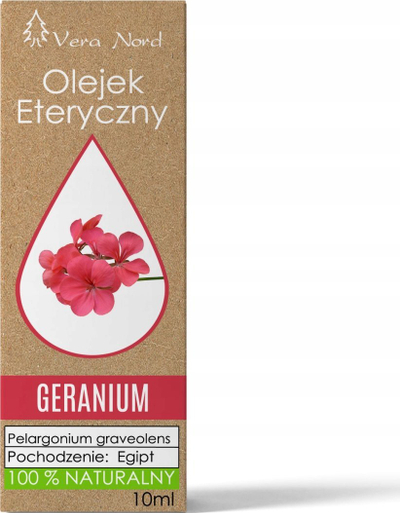 Vaj esencial Vera Nord Geranium, natyral, 10ml