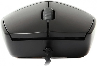 Maus Rapoo N100, optik 1600 DPI, USB me kabllo, i zi