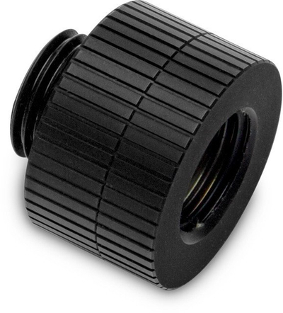 Zgjatues rrotullues për ftohje me ujë EKWB Quantum Torq MF14, lidhje G1/4", 14mm, i zi