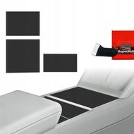 Film mbrojtës interieri Grizz Protector 3in1 PianoSkin për Tesla Model 3 Highland 2024-2026, matte, kundër gjurmëve, i zi