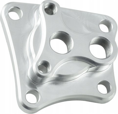 Adapter ftohësi vaji PMC Nissan RB, AN10, M18x1.5, argjendtë