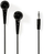 Kufje Nedis in ear me tel, 1.2m, 3.5mm, të zeza