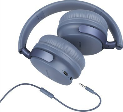 Kufje mbi vesh Energy Sistem Style 3, me Bluetooth 5.1, me mikrofon, blu