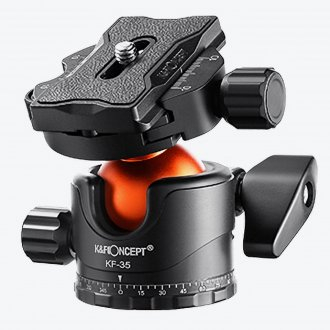 Tripod K&amp;F Concept M1+BH-36L, aliazh alumini e magnezi, profesional, i zi