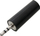 Prizë audio HQ Jack 2.5mm stereo, plastikë, 50 copë, e zezë