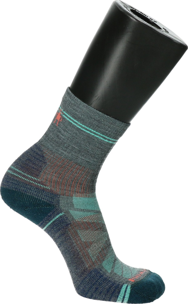 Çorape hiking Smartwool Performance Hike Light Cushion Mid Crew, për femra, madhësia L, gri shumëngjyrëshe