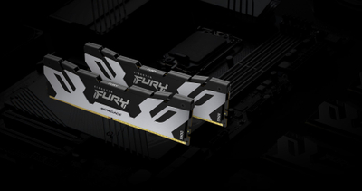RAM меморија Kingston Fury Renegade, DDR5, 96GB 6400MHz CL32, црна сребрена