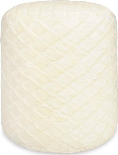 Pouf dekorativ Luxima Roma, 45cm, kafe