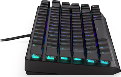 Tastierë wireless Endorfy Thock 75, mekanike Kailh Red, RGB, e zezë