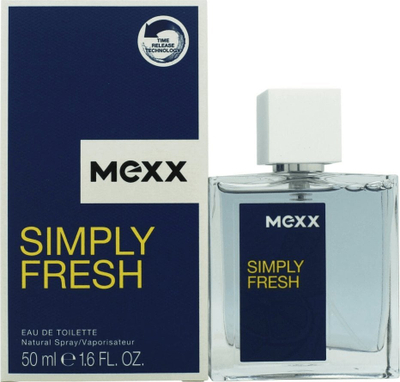 Eau de Toilette Mexx Simply Fresh, 47 ml