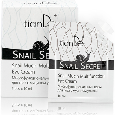 Krem për sy TianDe snail mucin, 5 x 10 ml