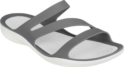 Sandale Crocs Swiftwater Sandal 203998-06X, nr 34/35, gri me të bardha