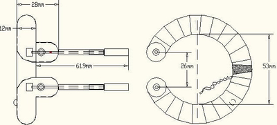 Tub flash Bowens BW-3019 Creo, i tejdukshëm, i zi