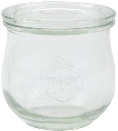 Set kavanozash qelqi Weck 1127, 6 copa, 80mm, i tejdukshëm
