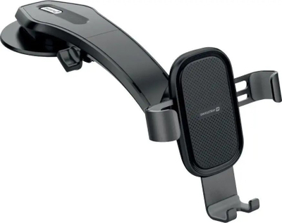 Mbajtëse telefoni Swissten GRAVITY Holder G1 R1, për pult veture, e zezë
