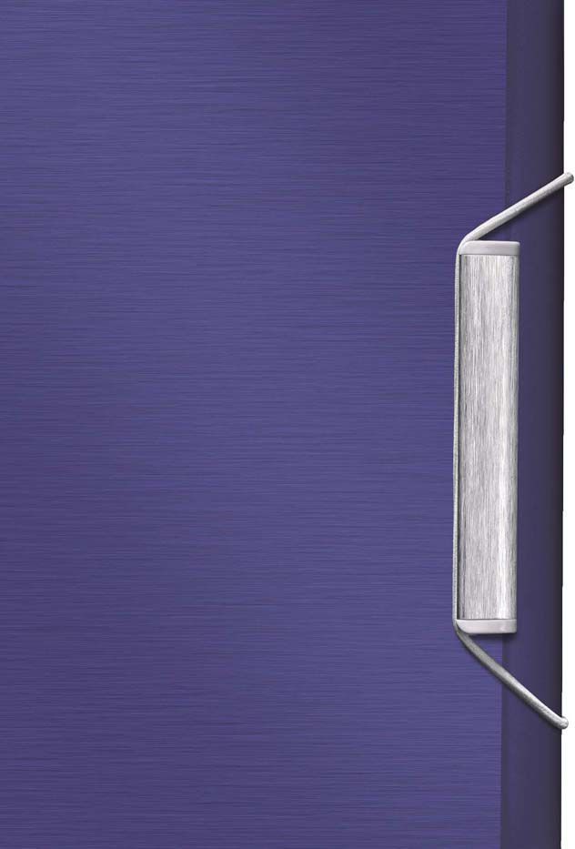 Dosje 3-krahe Leitz Style 3977-00-69, A4, polipropilen, blu