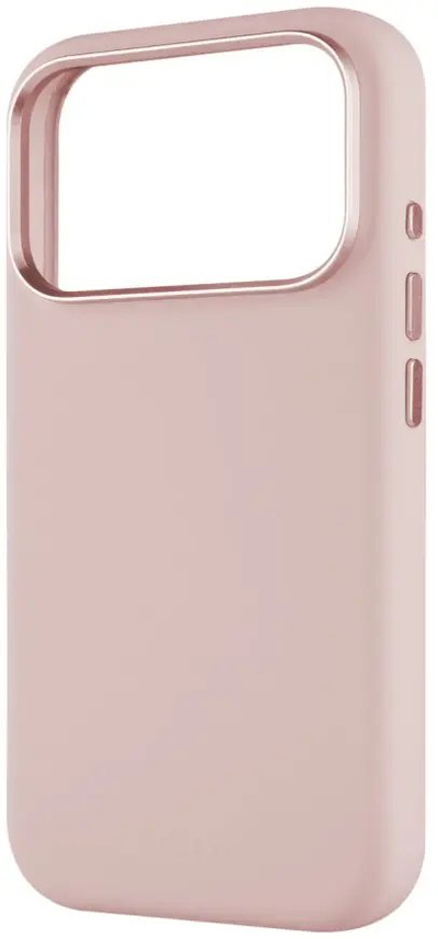 Mbrojtëse Puro FIXED MagFlow për Apple iPhone 17 Pro, MagSafe, silikon, e rozë