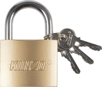 Dry metalik Kinzo, 50mm, 3 çelsa, ngjyrë bronzi