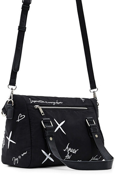 Çantë dore Desigual Ekix Loverty 23SAXY272000, e zezë