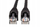 Kabllo Ethernet Hosa CAT 503BK, Cat 5e, 0.9m, e zezë