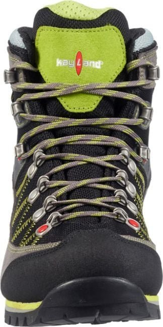 Këpucë trekking për meshkuj Kayland Plume Micro GTX, Gore Tex, taban Vibram, lime gri, 44