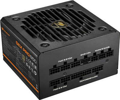 Напојување Cougar GEX PRO 750W, ATX 3.1, 80 Plus Gold, модуларно, црно