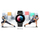 Smartwatch Gravity GT2 6, ekran 1.28", Bluetooth, i zi