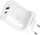 Karikues prizë Veger, 25W, 2x USB C edhe USB A, mbajtëse për Apple Watch, i bardhë