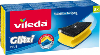 Sfungjer Vileda Glitzi Plus, 3 copë