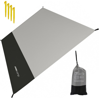 Dysheme çadre Enero Camp, 3x2 m, poliester Oxford, gri